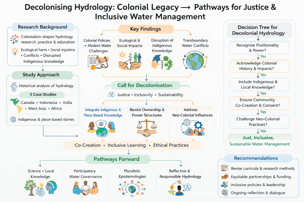 Decolonising hydrology: Reflecting on positionalities for sustainable and just futures